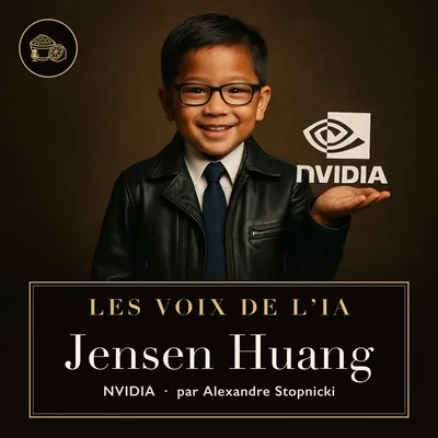 Jensen Huang, portrait des Voix de l'IA