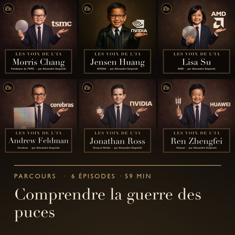 Les six portraits du parcours « Comprendre la guerre des puces »