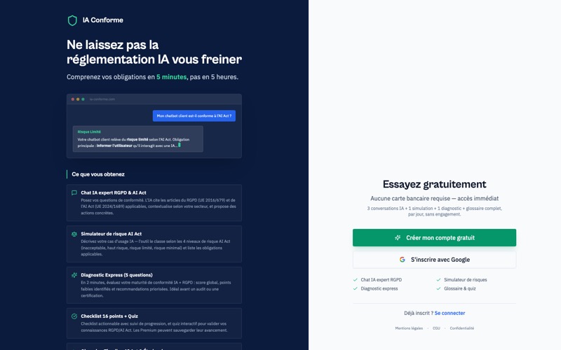 IA Conforme, le RGPD et l'AI Act expliqués